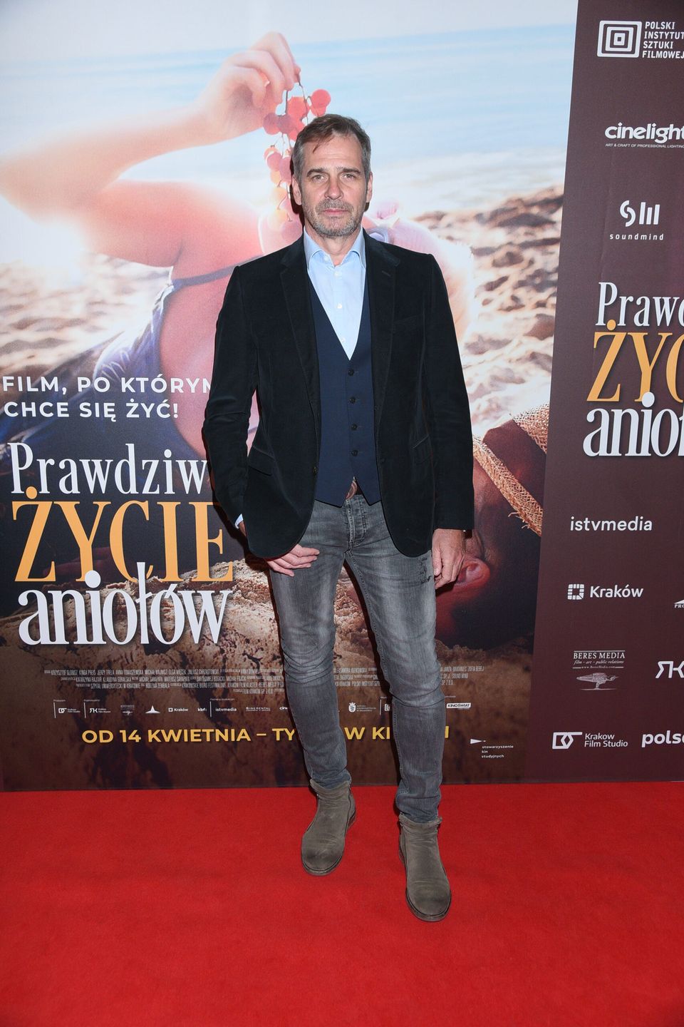 Paweł Deląg - premiera filmu "Prawdziwe życie aniołów" (fot. KAPiF)