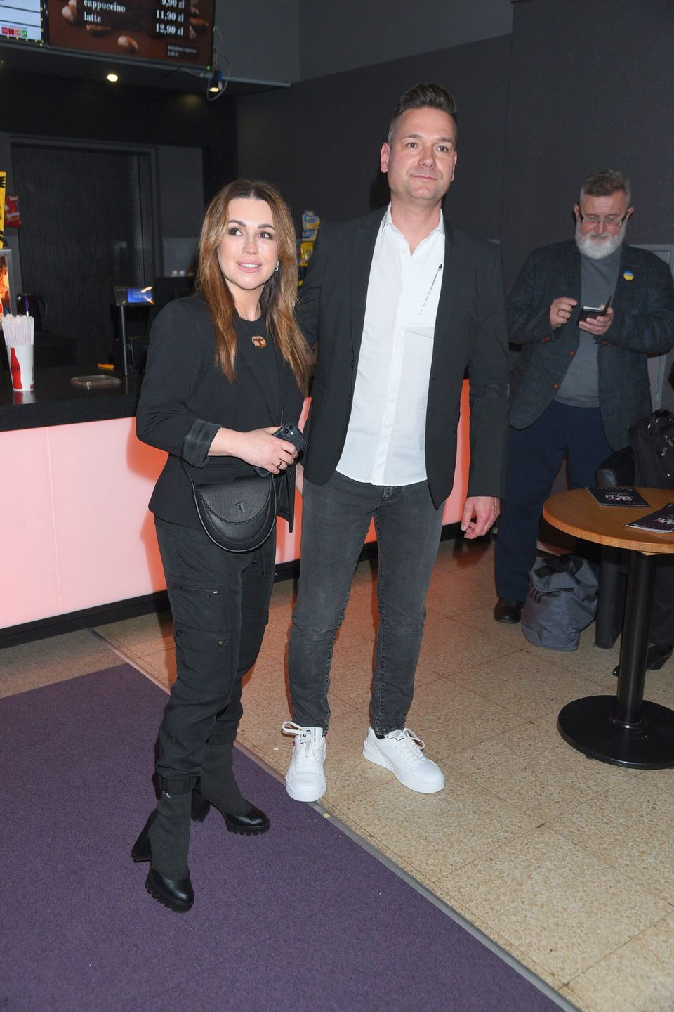 Beata Tadla, Michał Cebula - premiera filmu "Prawdziwe życie aniołów" (fot. KAPiF)