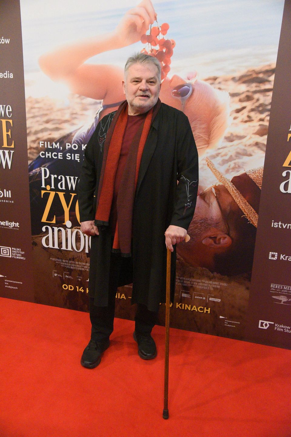 Krzysztof Globisz - premiera filmu "Prawdziwe życie aniołów" (fot. KAPiF)