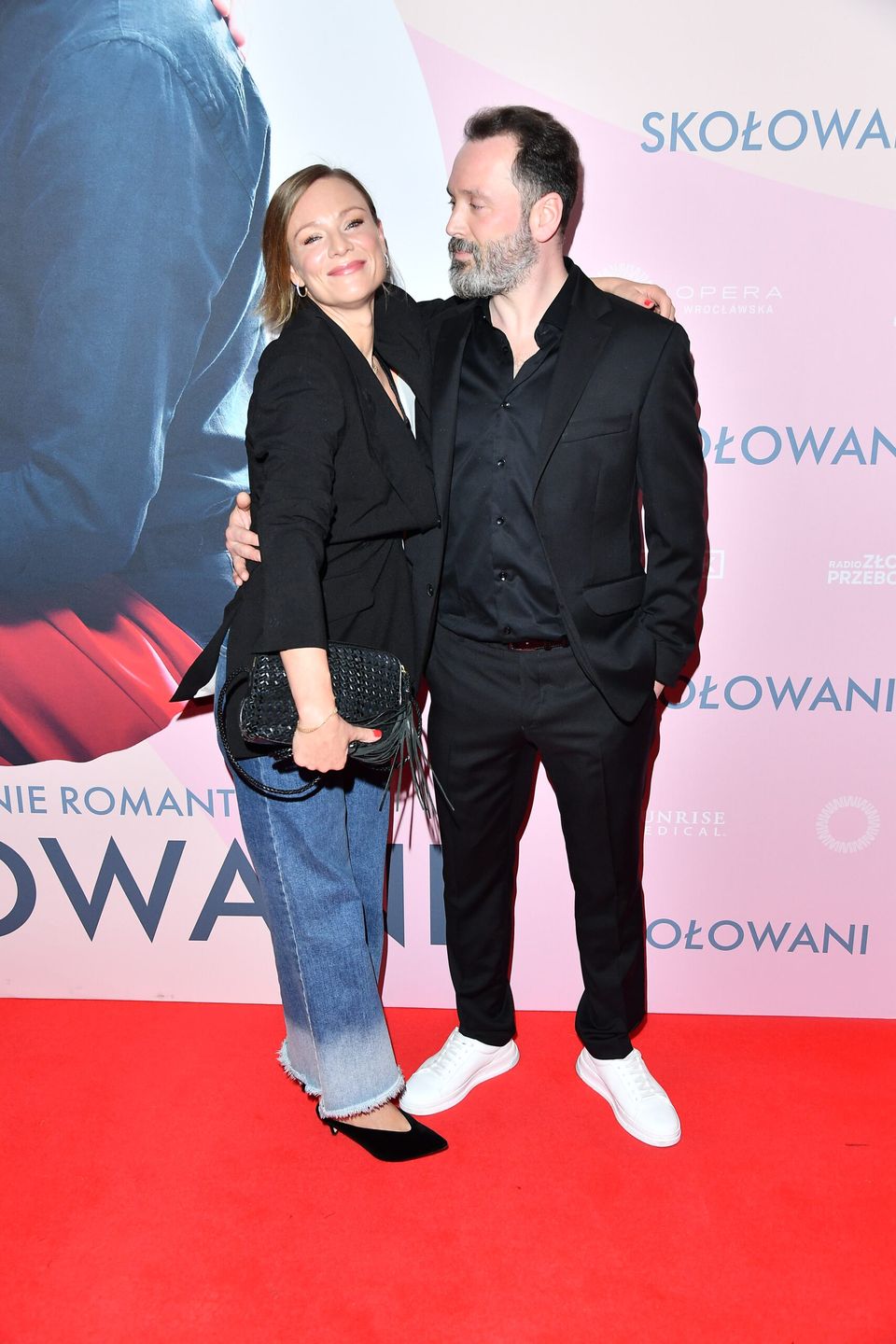 Magdalena Boczarska, Jan Macierewicz - premiera filmu Skołowani (fot. KAPiF)