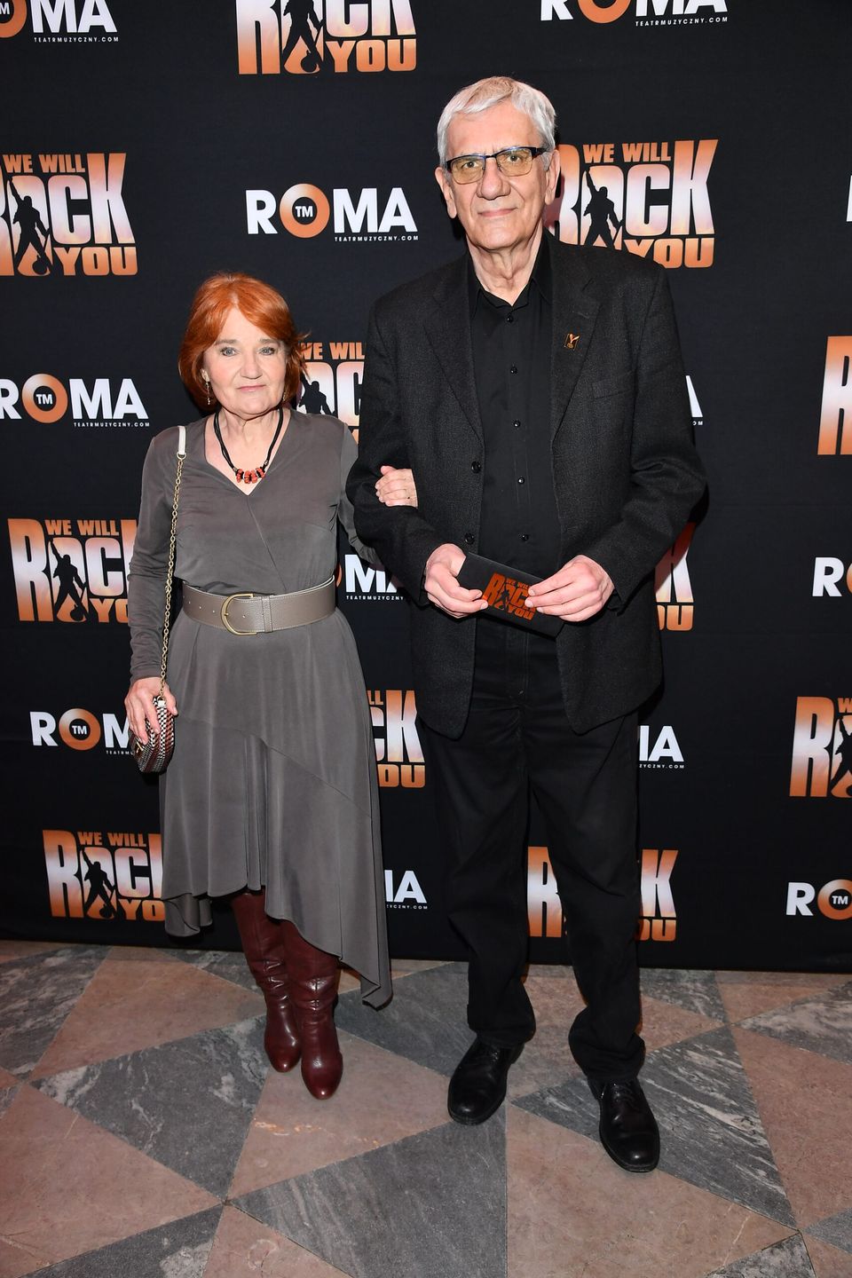 Maria Winiarska, Wiktor Zborowski - premiera musicalu We Will Rock You (fot. KAPiF)