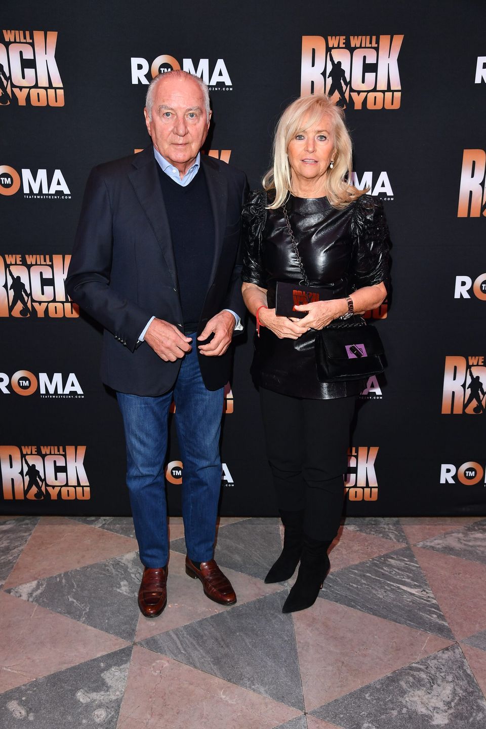 Zbigniew Niemczycki, Katarzyna Frank-Niemczycka - premiera musicalu We Will Rock You (fot. KAPiF)