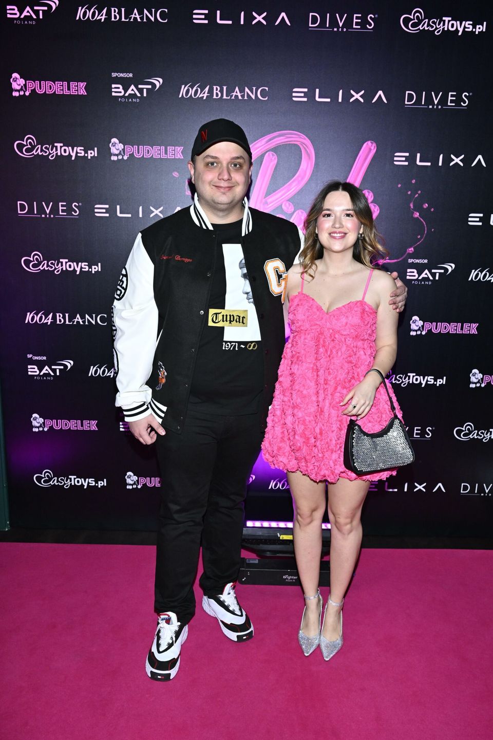 Jarosław Kostrzewa, Natalia Sasik - Pudelek Pink Party (fot. KAPiF)