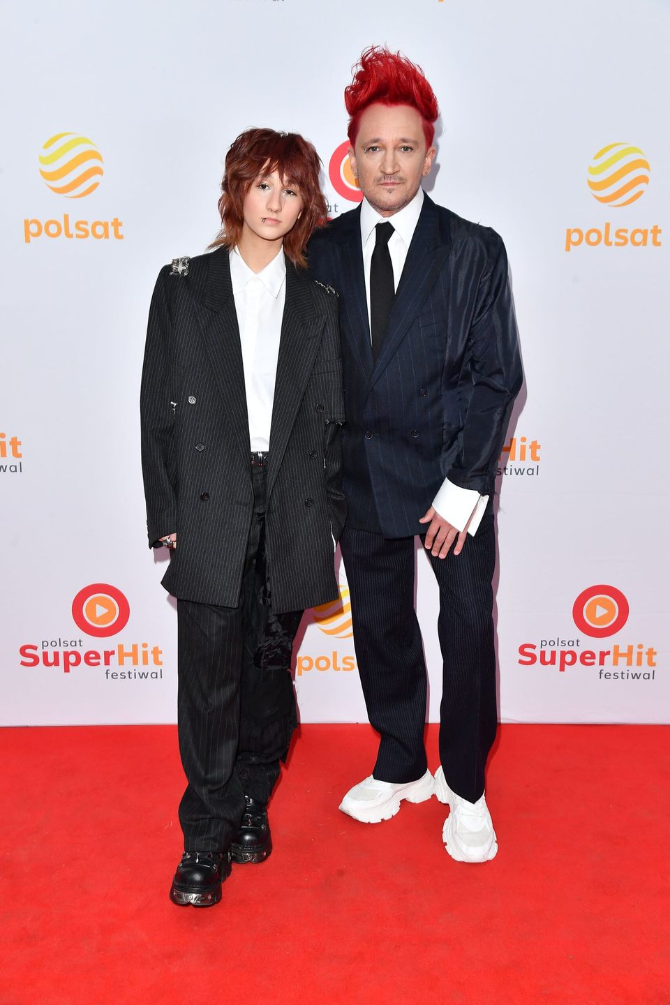 Michał Wiśniewski i Etiennette Wiśniewska - Sopot SuperHit Festiwal 2023. Gwiazdy drugiego dnia (fot. KAPIF)