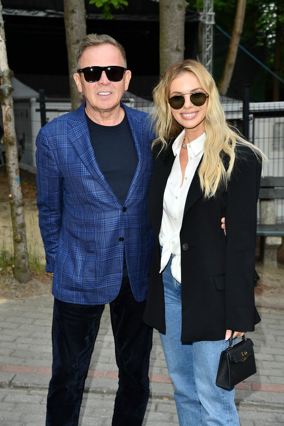 Izabela Janachowska i Krzysztof Jabłoński - Sopot SuperHit Festiwal 2023. Gwiazdy drugiego dnia (fot. KAPIF)