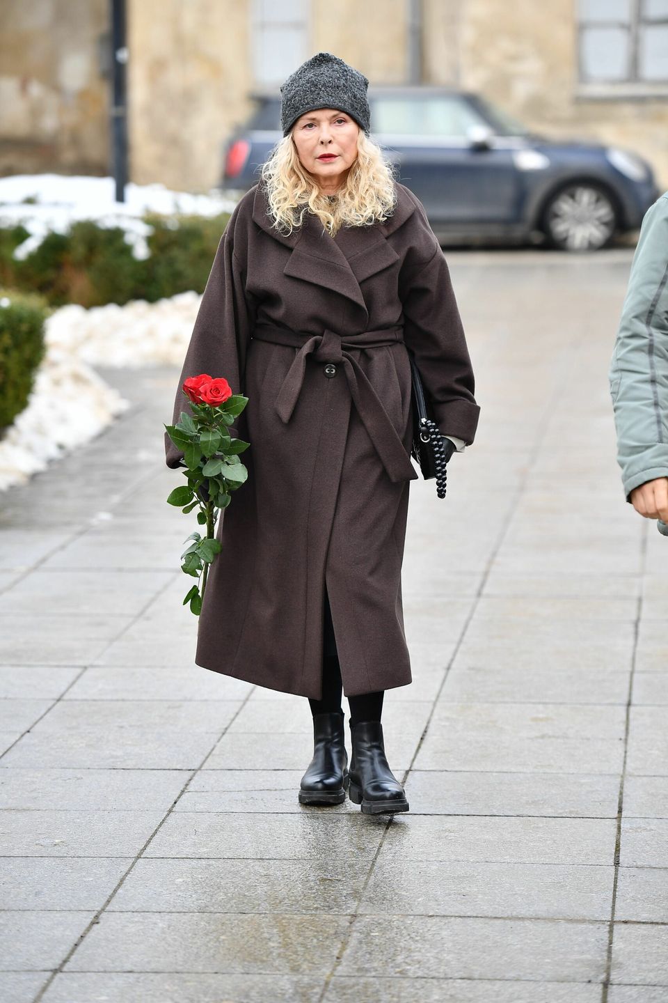 Katarzyna Walter - pogrzeb Mariusza Waltera