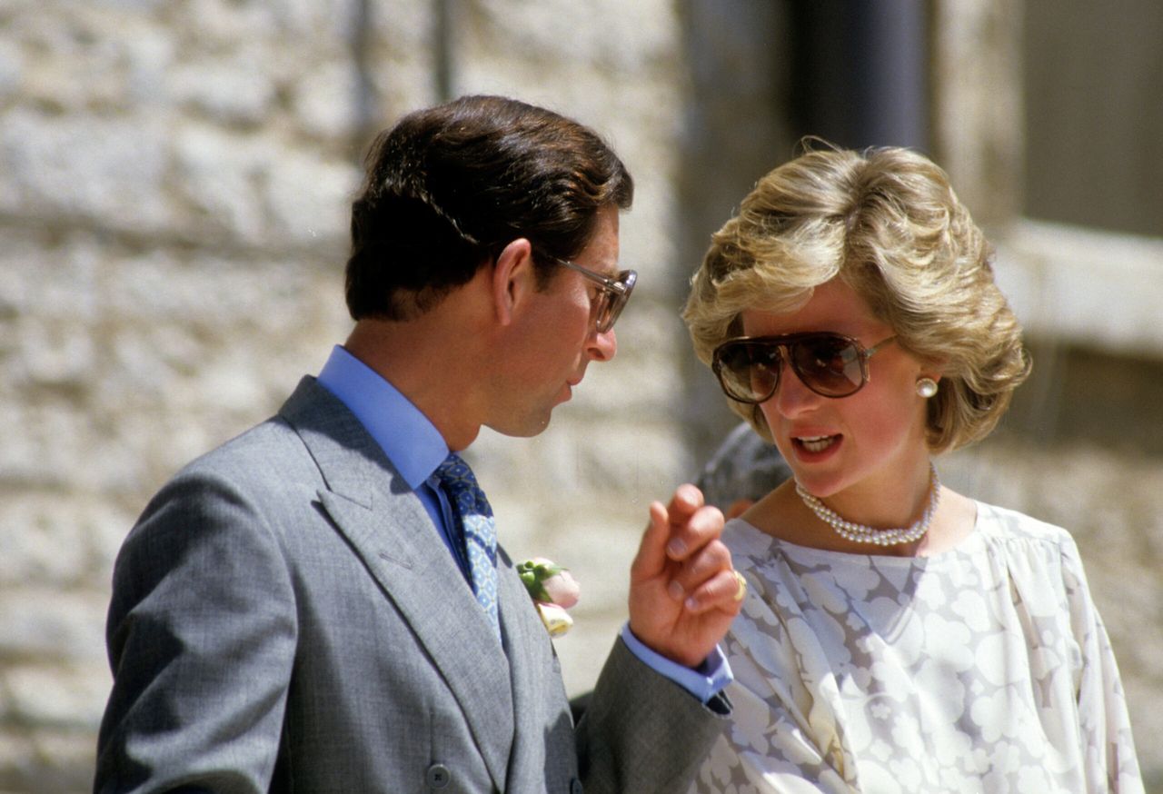 książę Karol, księżna Diana (fot ONS)
