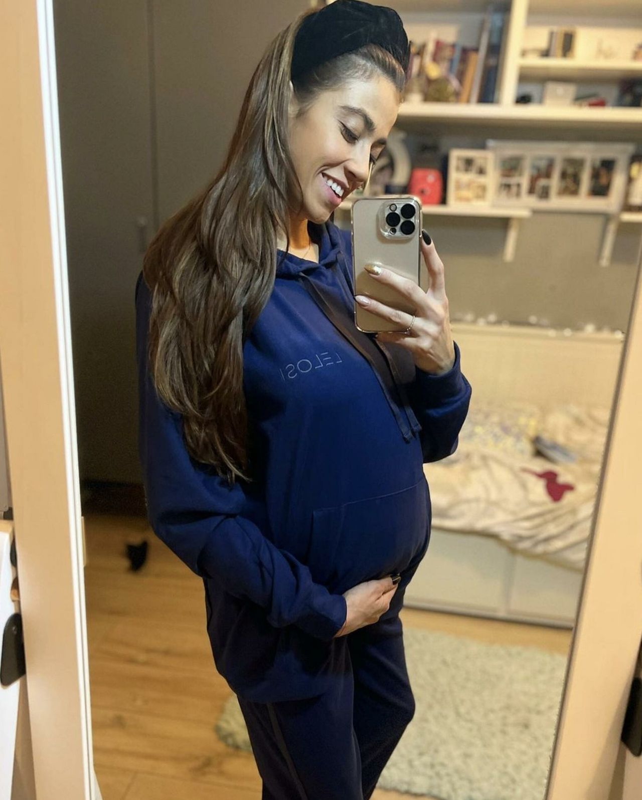 Maja Hyży pokazała ciążowy brzuszek | fot. Instagram.com/majahyzy