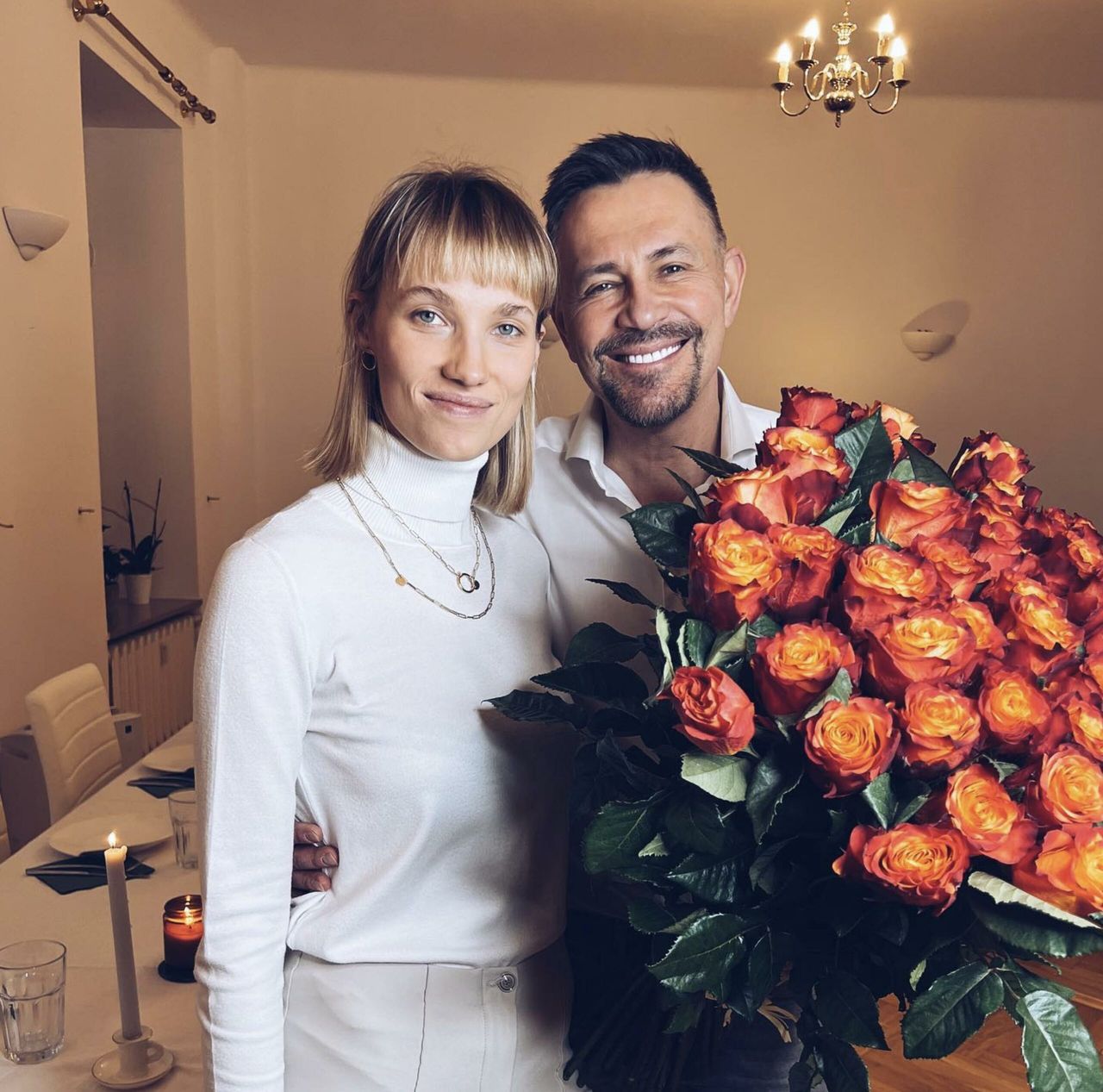 Krzysztof Ibisz i Joanna Kudzbalska | fot. Instagram.com/krzysztof_ibisz_official
