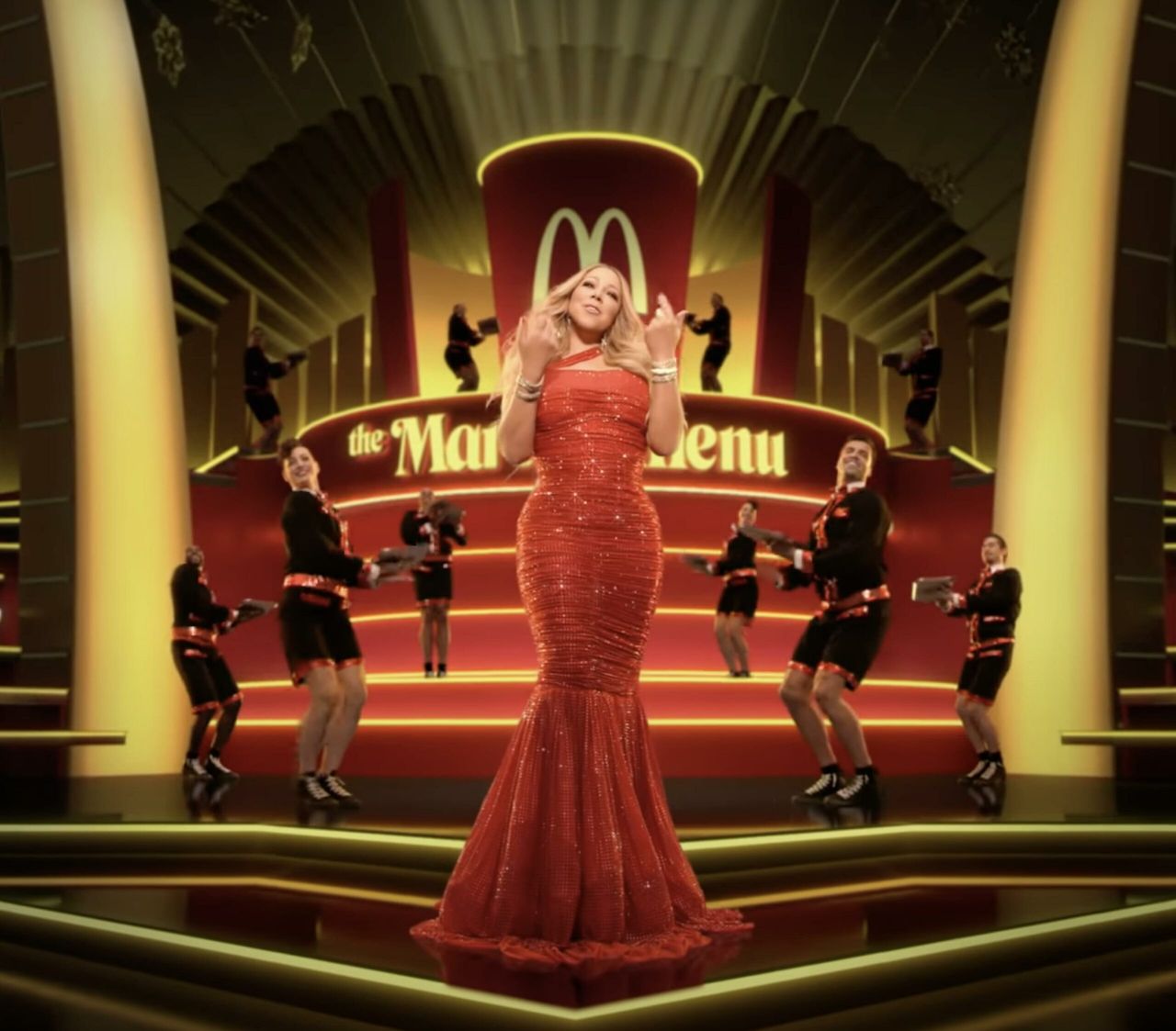Mariah Carey dla McDonald's | fot. YouTube