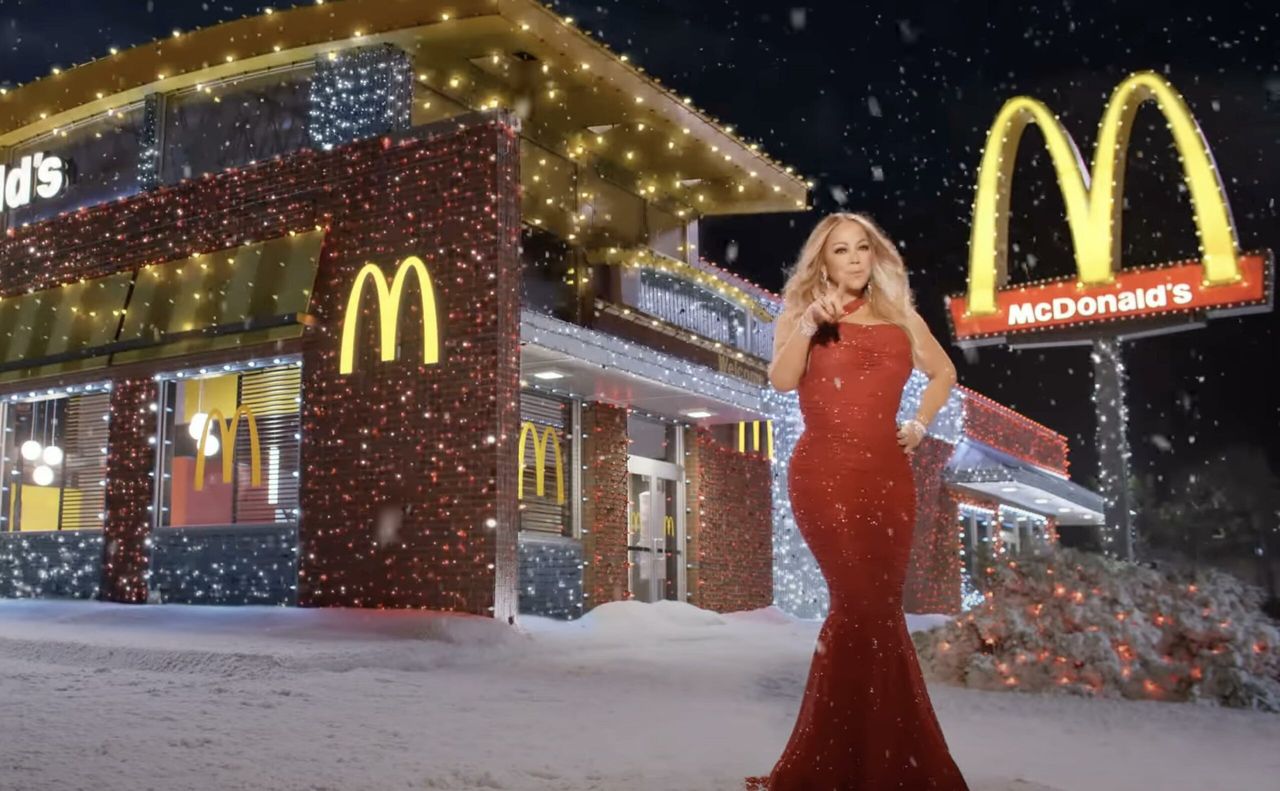 Mariah Carey dla McDonald's | fot. YouTube