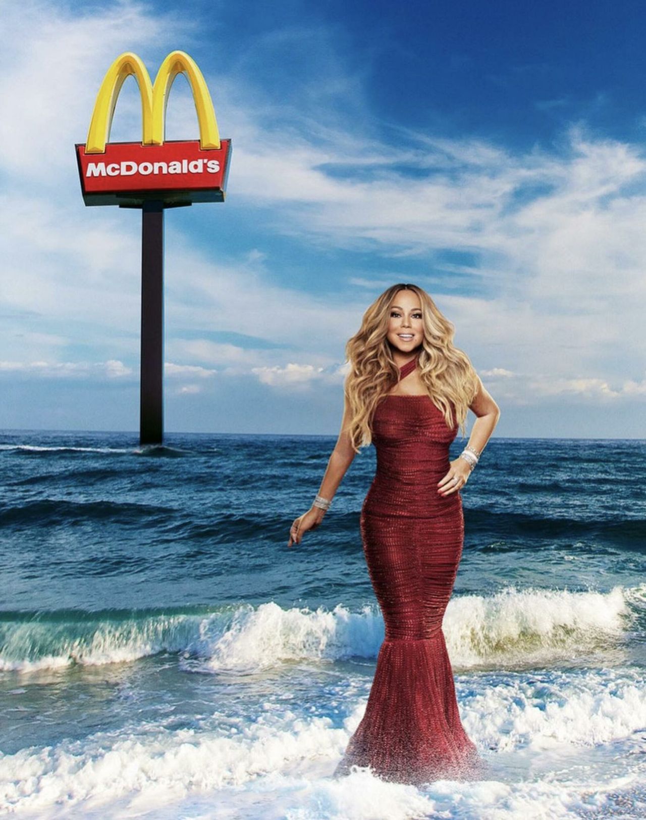 Mariah Carey dla McDonald's | fot. Instagram.com/mcdonalds