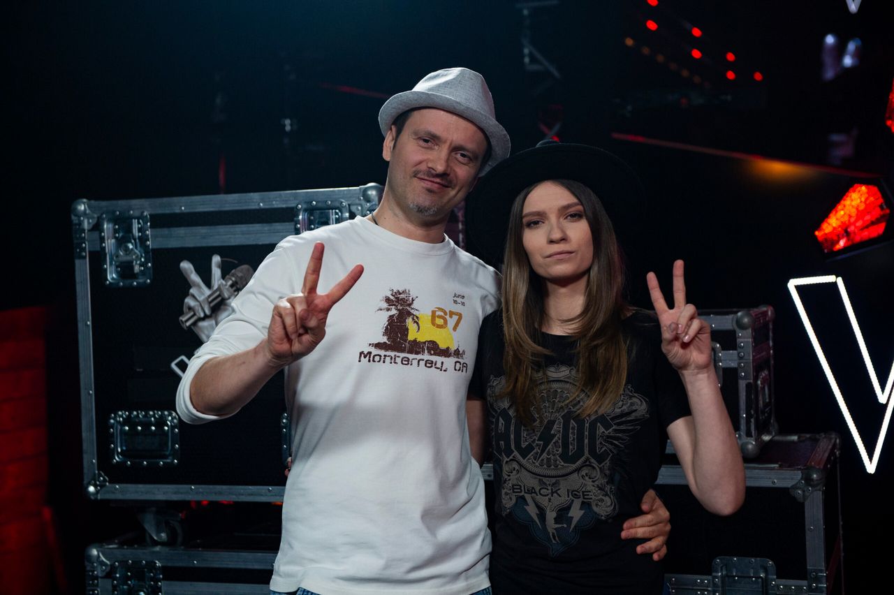 Piotr Lato i Karolina Charko w The Voice of Poland 12