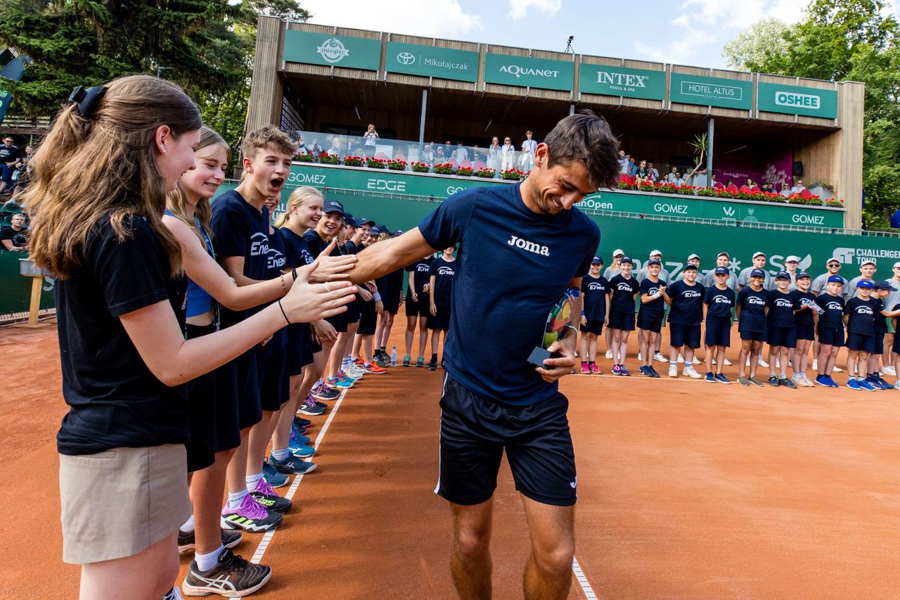 Single Finals ceremony &#8211; Enea Poznań Open 2023 &#8211; 24.06.2023 r. (foto: Pawel Rychter)
