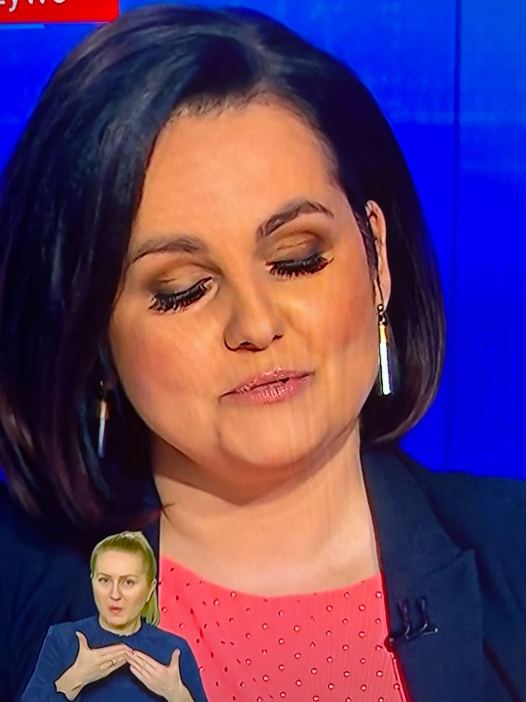 Edyta Lewandowska z TVP Info metamorfoza