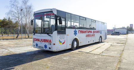 Ambulans XXL dla Ukrainy