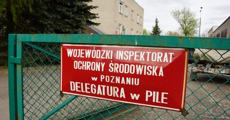 Ktoś podpalił pilską siedzibę WIOŚ
