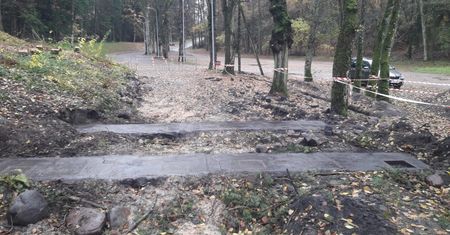 Na „Płotkach” odkryto zaporę przeciwczołgową
