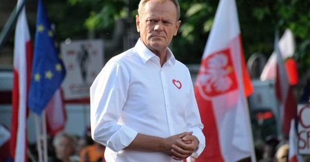 Wiec Donalda Tuska w Poznaniu