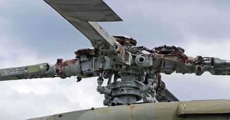 Rosyjski śmigłowiec spada w Syrii
