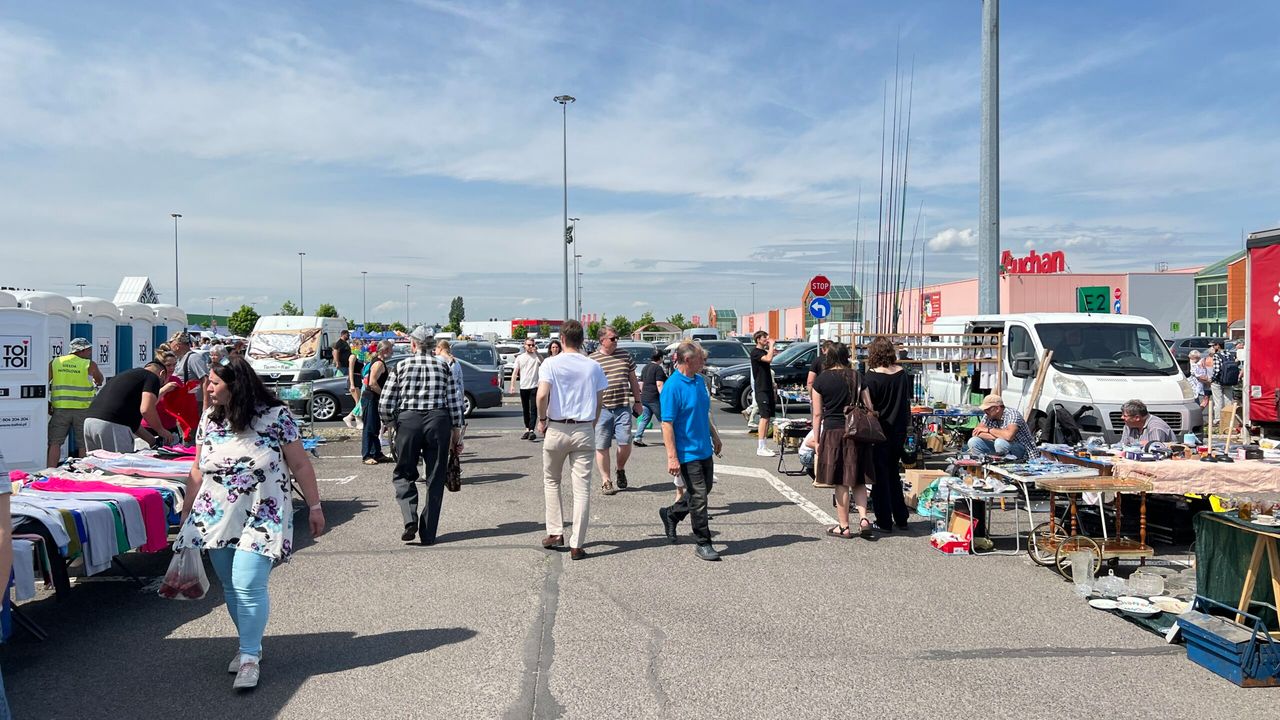 Porażka na starcie! Nowa lokalizacja giełdy staroci przy galerii Auchan rozczarowuje wystawców