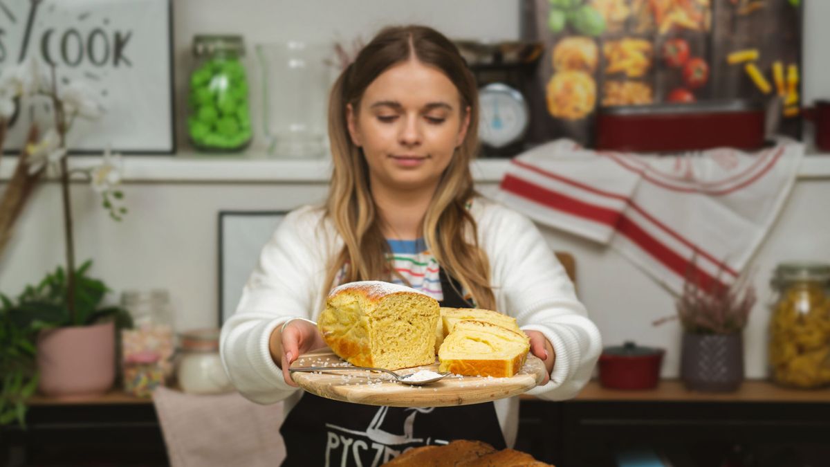 Chleb ziemniaczany z mozzarellą- Pyszności