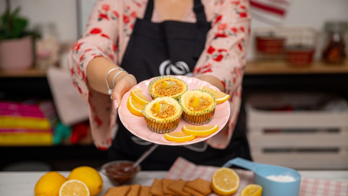 Cytrynowe babeczki z mascarpone - Pyszności