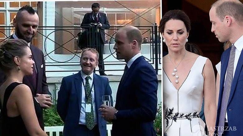 Alicja Bachleda-Curuś na spotkaniu z książęcą parą