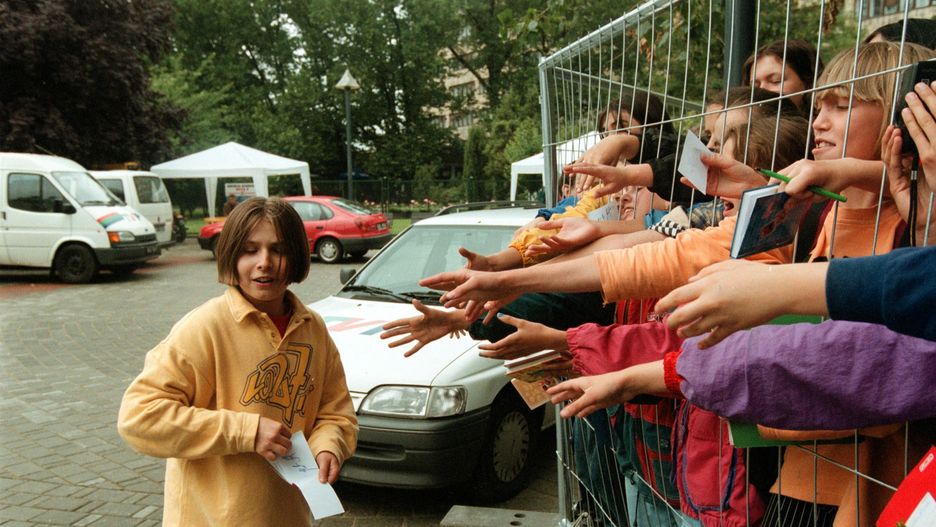 Kuba Molęda w 1998 r.