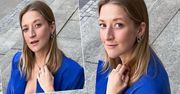 Lara Gessler w nowej sesji ciążowej. Zapozowała w samym staniku w centrum miasta i pokazała krągłości w całej krasie