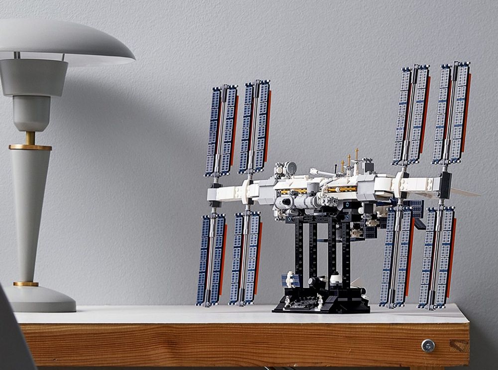 Międzynarodowa Stacja Kosmiczna z klocków Lego 