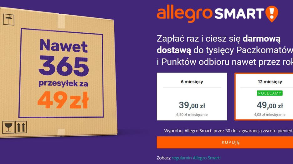Allegro Smart! to nowa usługa Allegro