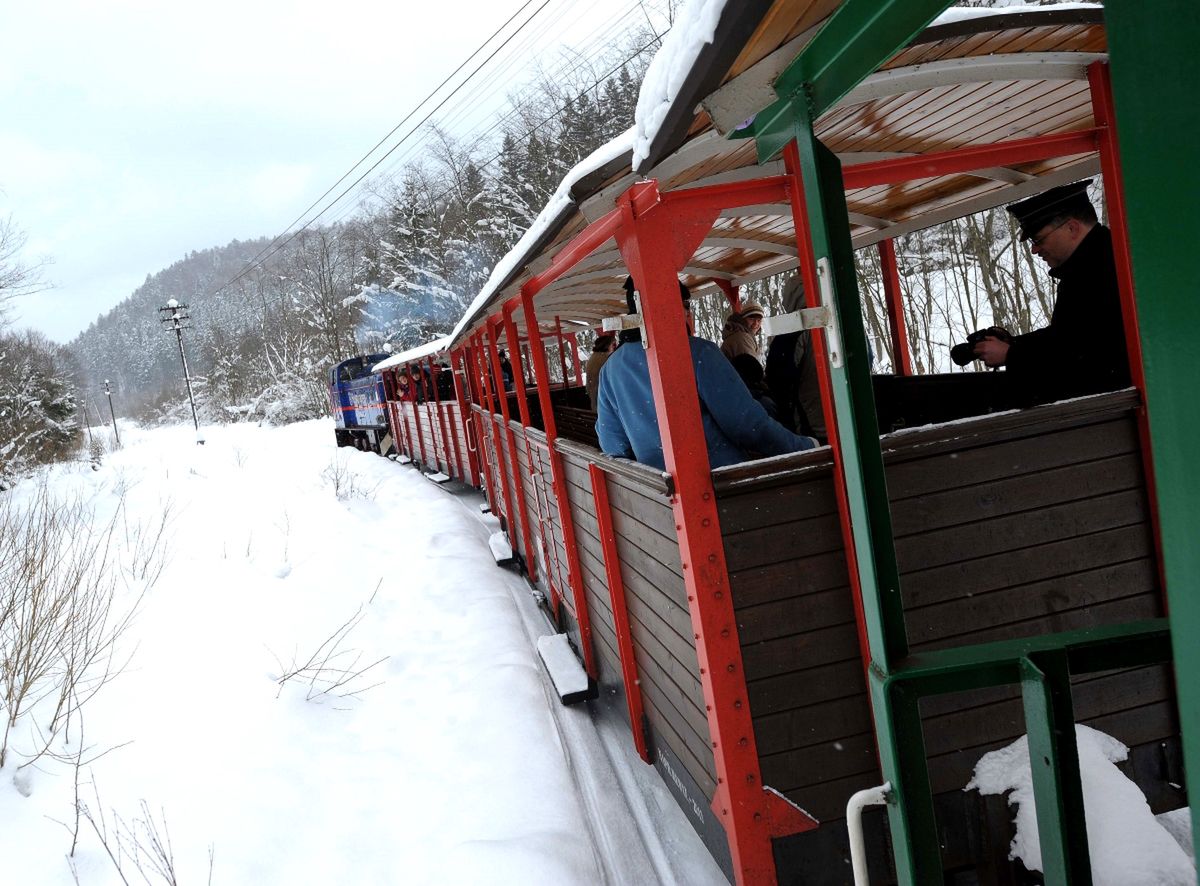 Bieszczady – podczas ferii zimowych będzie kursować kolejka leśna