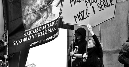 "Nie twoja broszka!" - tak wyglądał Czarny Poniedziałek w Gdańsku [ZDJĘCIA]