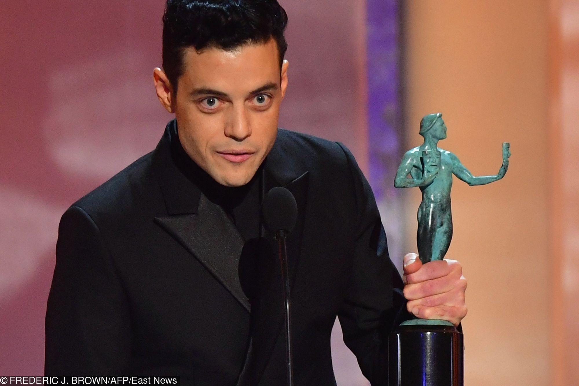 Rami Malek otrzymał nagrodę dla najlepszego aktora za pierwszoplanową rolę męską