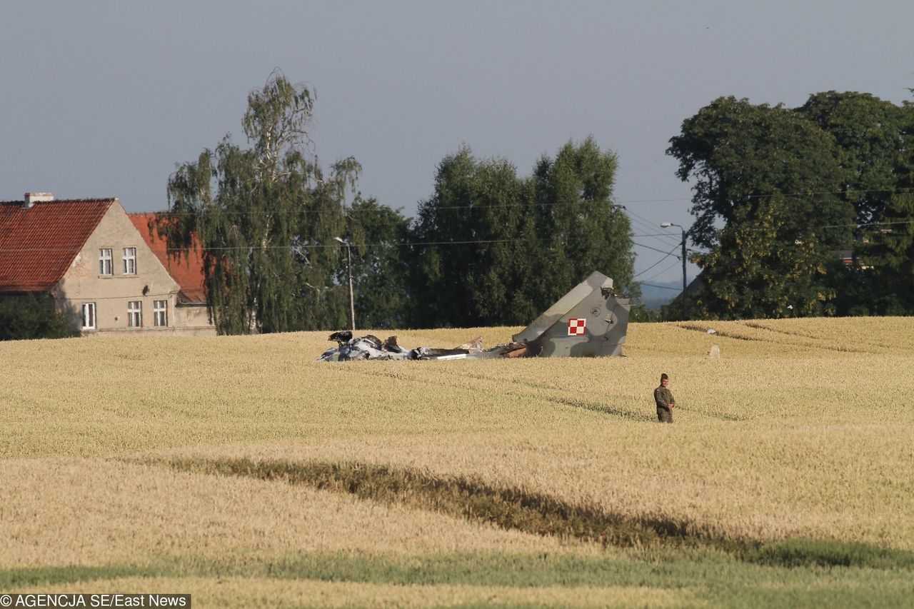 Katastrofa MIG-29 pod Pasłękiem. Najprawdopodobniej doszło do usterki technicznej