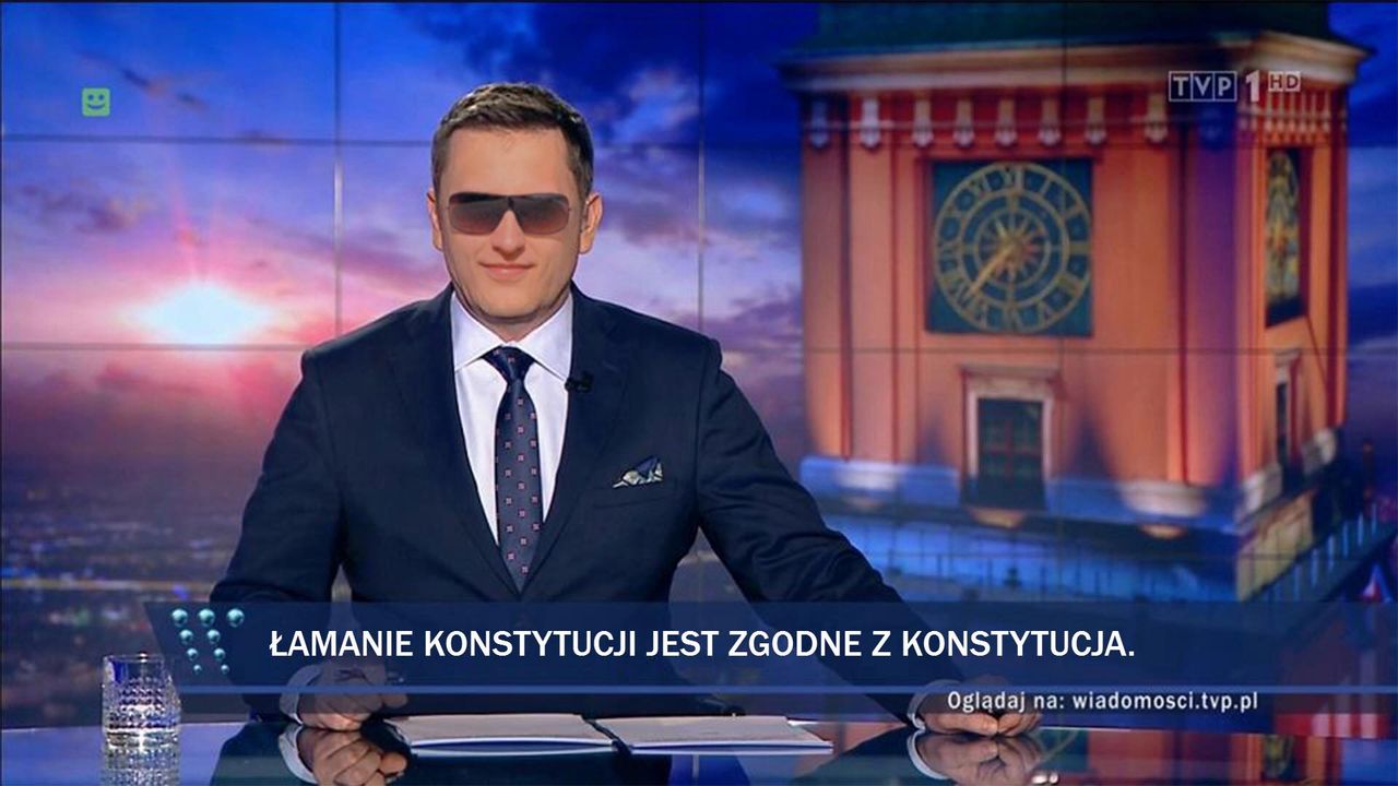 Prezydent udostępnia fejka na Facebooku. Nie, to nie nowy prezenter TVP - to szef Wykopu