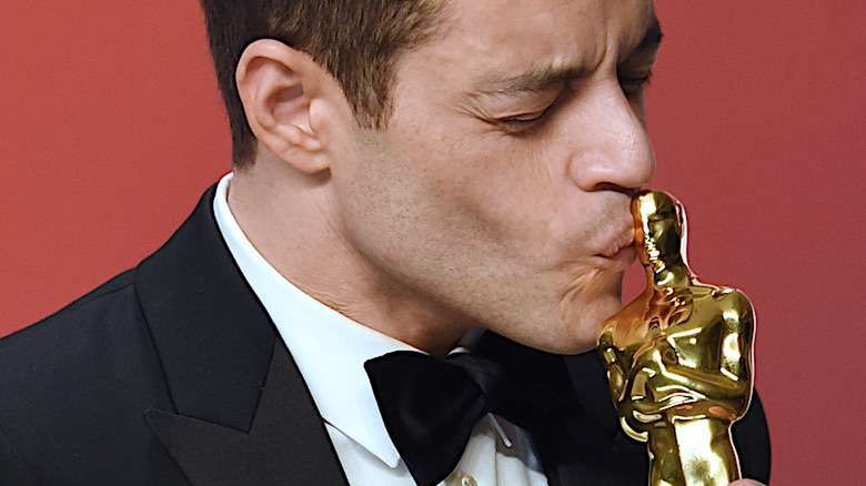 Rami Malek wypadek Oscary 2019