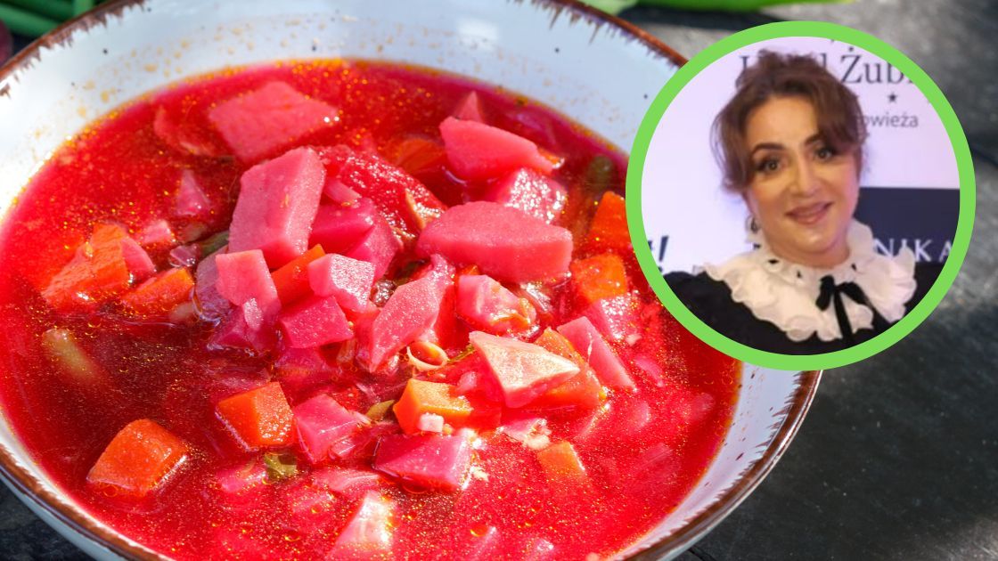 Danuta Martyniuk podała przepis na barszcz- Pyszności; żródło: .Adobe Stock, kadr z kanału Pudelek