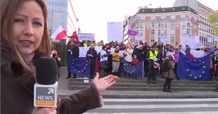 Stowarzyszenie Dziennikarzy Europejskich zaniepokojone sytuacją polskich dziennikarzy. Bronią Doroty Bawołek z Polsat News