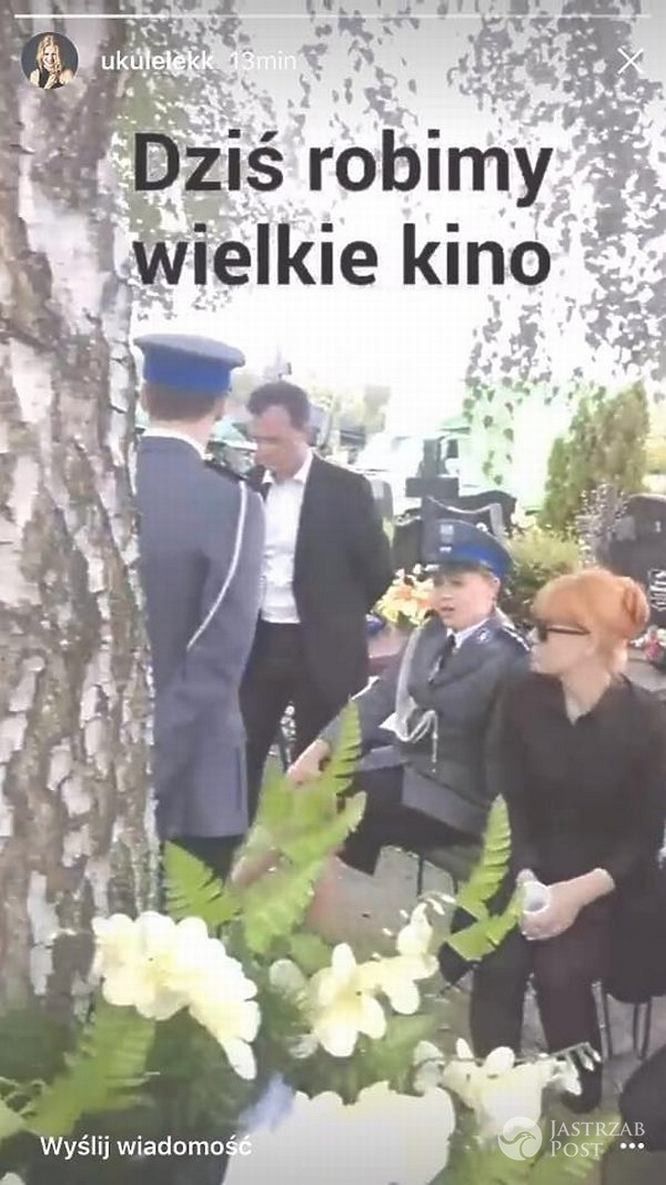 Marcjanna Lelek pokazała zdjęcia z pogrzebu Tomka z M jak miłość