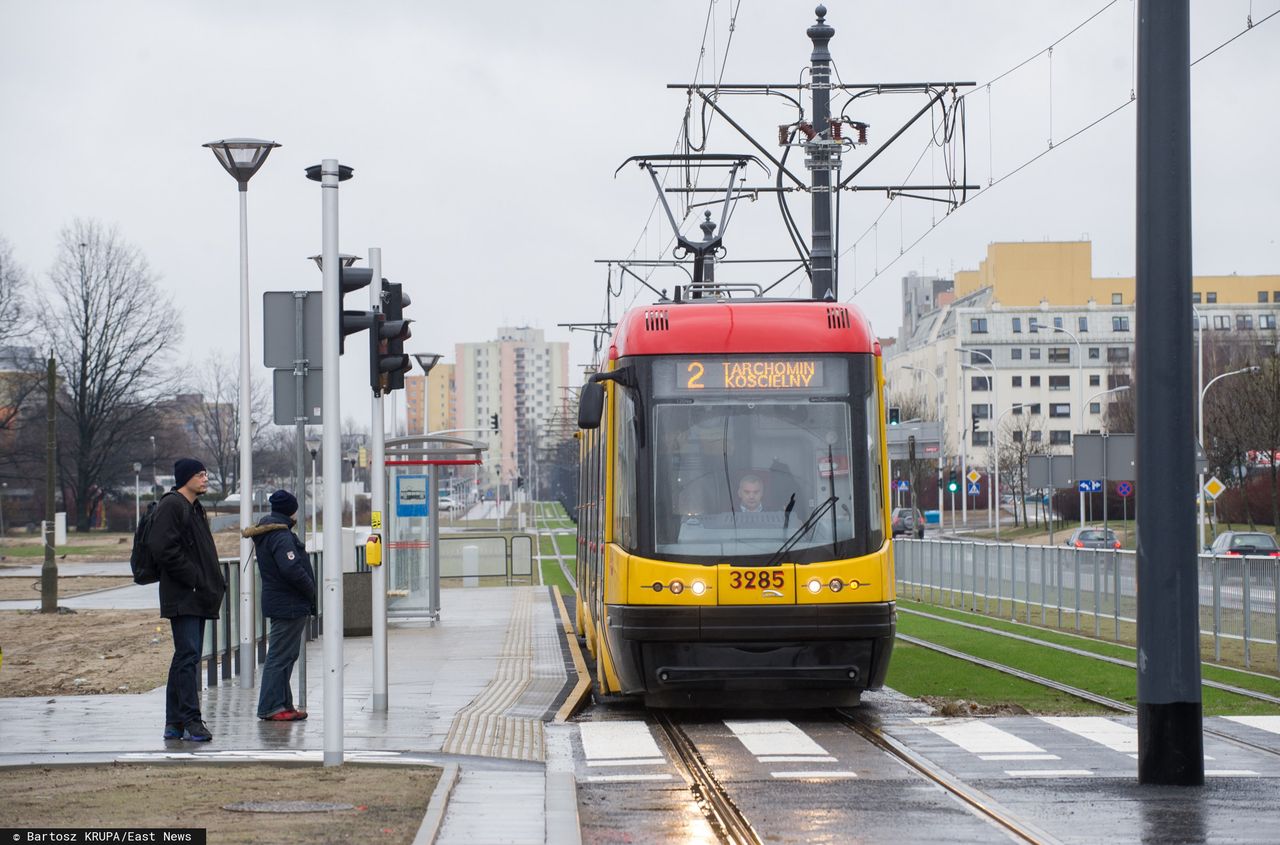 Tarchomin nie chce dłuższej linii tramwajowej. Pojazdy już są "notorycznie przepełnione"