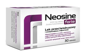 GIF wstrzymuje reklamę Neosine Forte. Mogła wprowadzać w błąd w sprawie koronawirusa