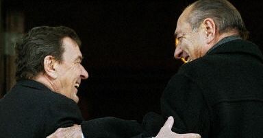 Chirac i Schroeder sami siebie wspierają?