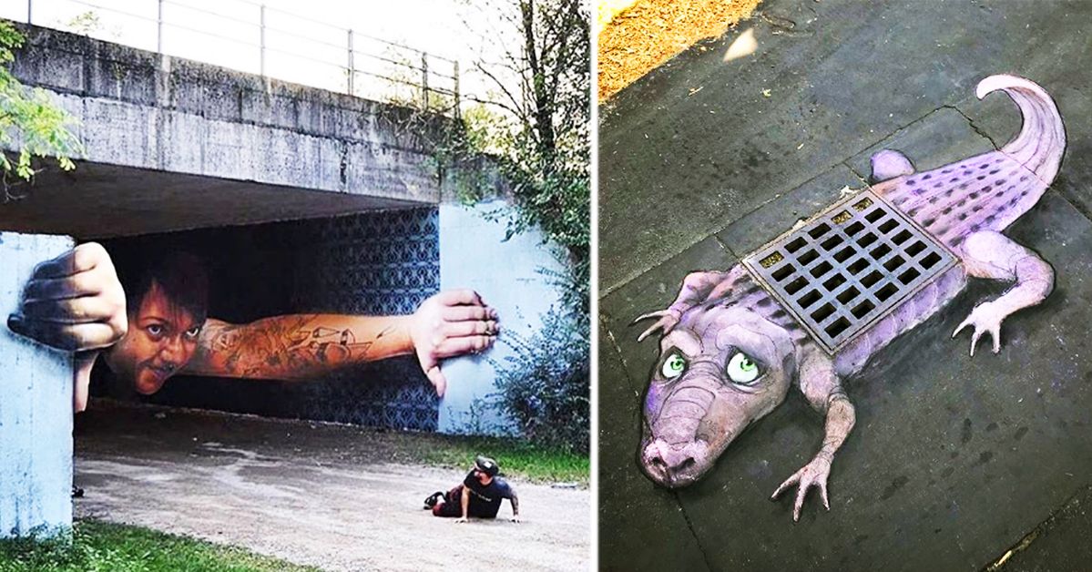 18 Examples of Street Art. They Will Leave You Speechless