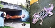 18 przykładów sztuki ulicznej, które sprawią, że zaniemówisz z wrażenia