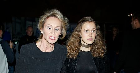 Beata Ścibakówna z córką Heleną Englert na pokazie