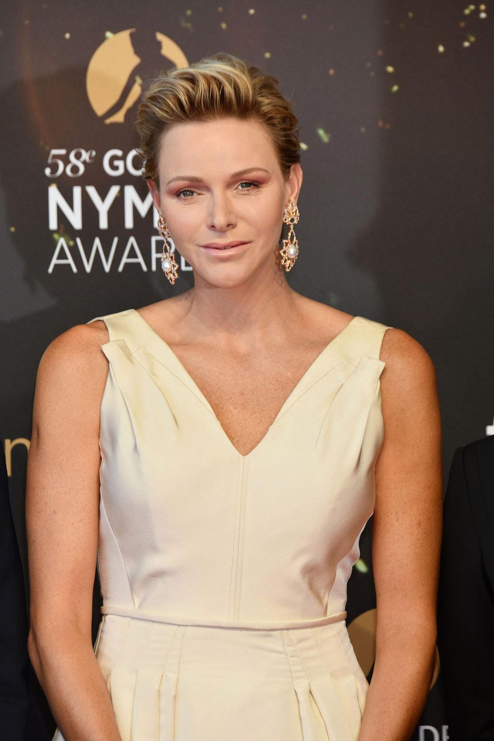 Księżna Charlene podczas Golden Nymph Awards Ceremony