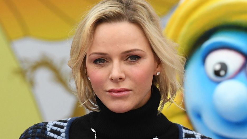 Księżna Charlene na jednej z przedświątecznych imprez