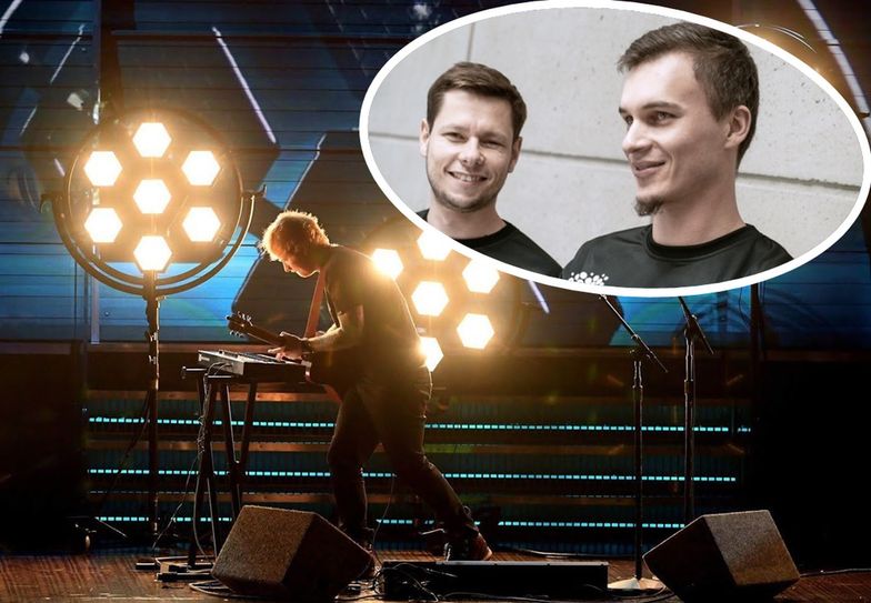 Założyciele Portman Lights – Dominik Zimakowski i Łukasz Sztejna – oświetlali m.in. koncert Eda Sheerana.